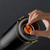 Deerma - Elektromos Daráló Készlet (YM01) - Sóhoz és Borshoz, Automatikus Adagolás, Állítható Szemcseméret, Kerámia Mag, 350ml - Fekete thumbnail
