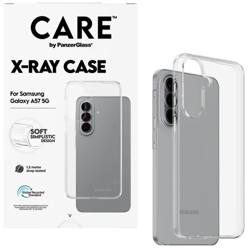 Samsung Galaxy A57 5G CARE by PanzerGlass Fashion X-Ray átlátszó tok - 5