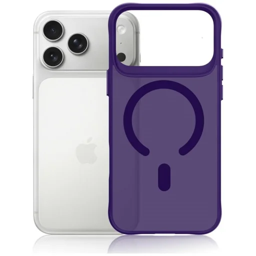 iPhone 17 Pro fialové puzdro 3MK Smoke MagCase - 2