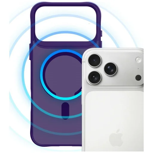 iPhone 17 Pro fialové puzdro 3MK Smoke MagCase - 3
