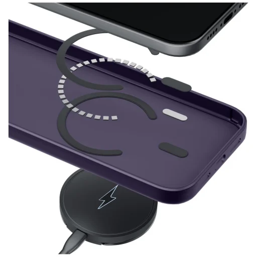 iPhone 17 Pro fialové puzdro 3MK Smoke MagCase - 10
