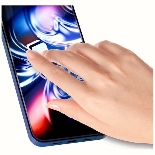 iPhone 17 Pro 3MK HardGlass Max applikátorral fekete üvegfólia - 8