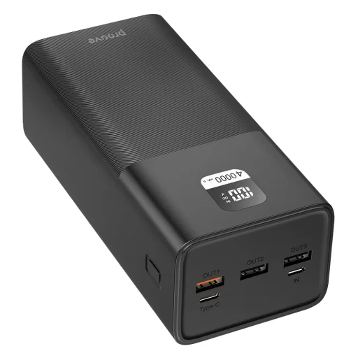 Proove Giant 100W 40000mAh fekete powerbank - 3