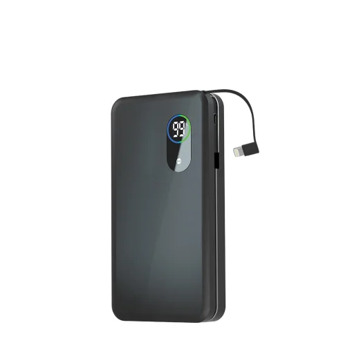 Forever Core 20000 mAh powerbank + Lightning kábel fekete - 1