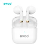 BWOO Bluetooth fülhallgató TWS BW66 fehér thumbnail