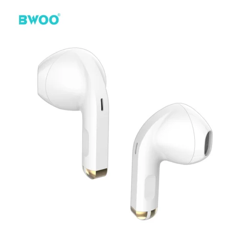 BWOO Bluetooth fülhallgató TWS BW66 fehér - 4