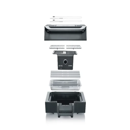 Severin PG 8138 SEVO Smart Control elektromos grill - 3
