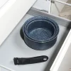 Russell Hobbs RH03294EU7 Nightfall 4 részes, egymásba rakható serpenyő szett levehető nyéllel thumbnail