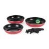 Russell Hobbs RH03995 Riviera 4-Piece Smart Clip Fry Pan Set thumbnail