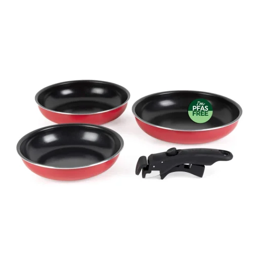 Russell Hobbs RH03995 Riviera 4-Piece Smart Clip Fry Pan Set - 1
