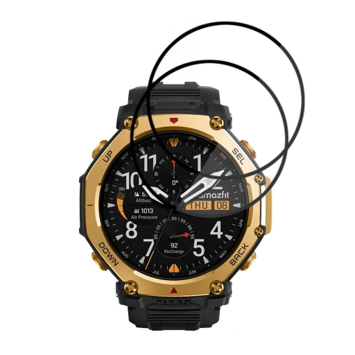 Amazfit T-Rex 3 Pro Čierne Techsuit Nano Flex (balenie 2 ks) ochranné sklo - 2