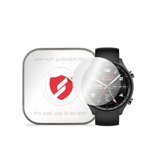 OnePlus Watch 2R Smart Protection Prémium Klasszikus Átlátszó üvegfólia (4 csomag) - 2