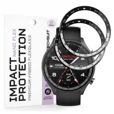OnePlus Watch 2R Čierne Techsuit Nano Flex ochranné sklo (2 balenia)