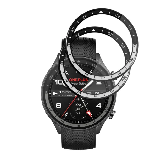OnePlus Watch 2R Čierne Techsuit Nano Flex ochranné sklo (2 balenia) - 2