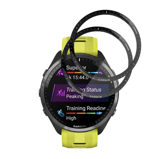 Garmin Forerunner 965 čierne Techsuit - Nano Flex (balenie 2 ks) ochranné sklo - 2