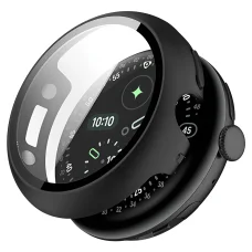 Google Pixel Watch 4 41mm Čierne Techsuit Defense360 Pro + Puzdro s ochrannou fóliou
