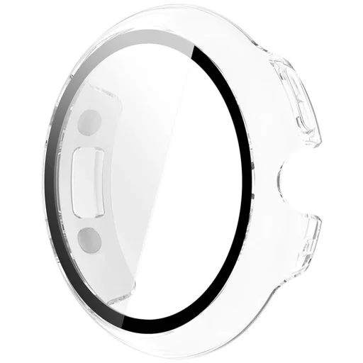 Google Pixel Watch 4 45mm Priehľadný Techsuit Defense360 Pro + puzdro s ochranou displeja - 4