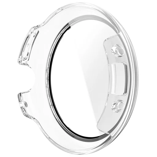 Google Pixel Watch 4 45mm Priehľadný Techsuit Defense360 Pro + puzdro s ochranou displeja - 5