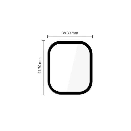 Xiaomi Redmi Watch 6 Tech-Protect Glass Flex+ hybridné sklo 2 ks čierne - 2