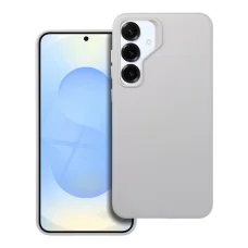 Sivé puzdro z ekokože pre Samsung Galaxy S25 Plus kompatibilné s MagSafe