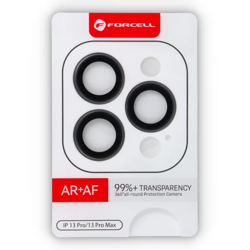 iPhone 13 Pro / 13 Pro Max Kameraüveg Forcell Premium grafit üvegfólia - 4