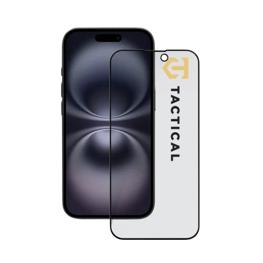 Tactical Glass Shield Privacy Stealth 5D ochranné sklo pre iPhone 16 - 1