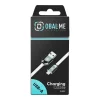 OBAL:ME Sleek USB-A/Lightning kábel, biely thumbnail