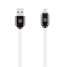 OBAL:ME Sleek USB-A/Lightning kábel, biely