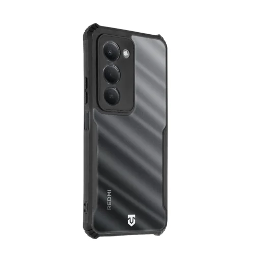 Tactical Quantum Stealth puzdro Xiaomi Redmi 15 číre/čierne - 2