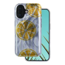iPhone 17 Ultra Trendy nyári citromsárga tok