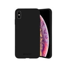 iPhone 15 Pro Mercury silikónové puzdro čierne