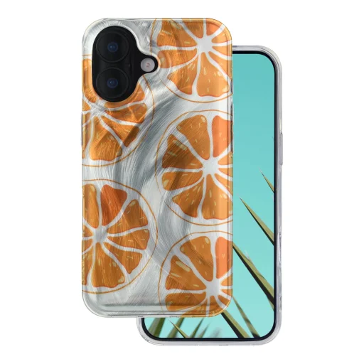 iPhone 17 Ultra Trendy nyári narancssárga tok - 1