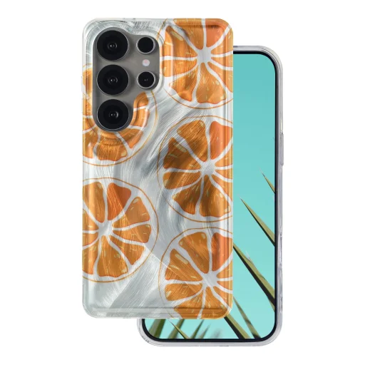 Samsung Galaxy S25 Ultra Ultra Trendy nyári narancssárga tok - 2