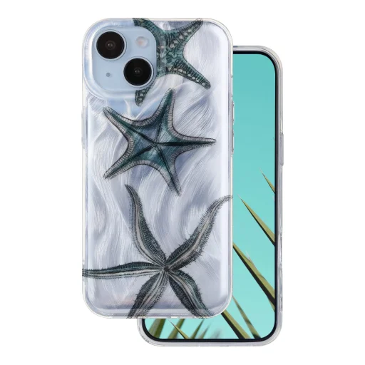 iPhone 14 6,1" Ultra Trendy letné puzdro morská hviezdica - 1