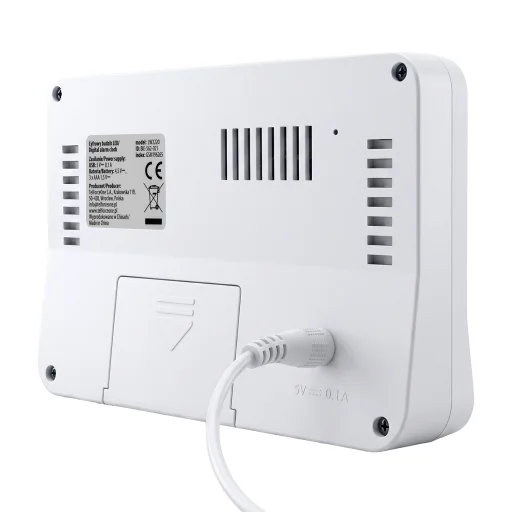 Setty Digitális ébresztőóra LW2220 fehér - 5
