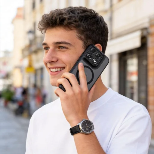 Motorola Edge 70 Pro 5G Tech-Protect Magmat MagSafe matné čierne puzdro - 8