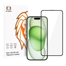 iPhone 15 Tel Protect 10X HD Plus Titanium tvrdené ochranné sklo na displej, balenie v obálke