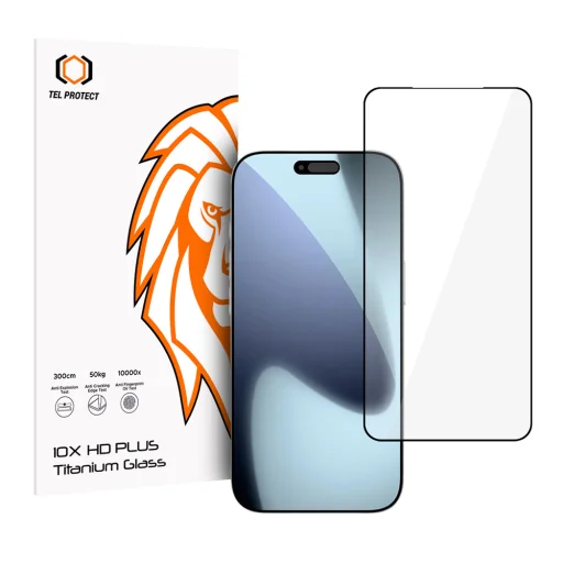 Tel Protect 10X HD Plus Titanium tvrdené sklo pre iPhone 17 Pro - 1