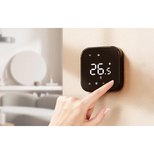 MEROSS MTS215BMA-B-EU Wi‑Fi inteligentný termostat čierny - 6