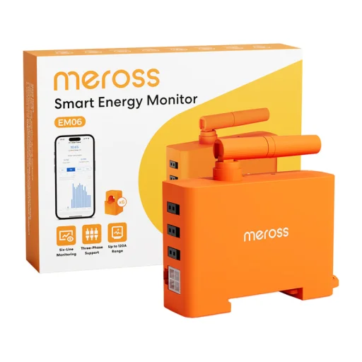 MEROSS EM06P-EU inteligentný Wi‑Fi monitor spotreby energie - 2