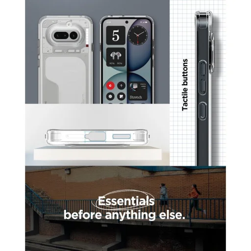 Krištáľovo číre puzdro Spigen Ultra Hybrid pre Nothing Phone 4a - 9