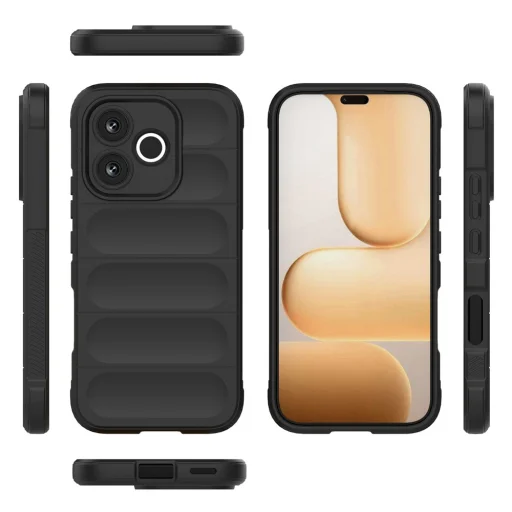 Honor 600 Lite Fekete Techsuit Magic Shield tok - 2