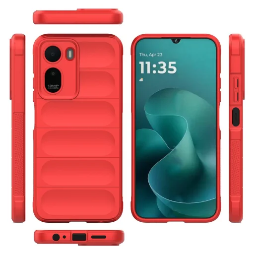 Xiaomi Redmi A7 Pro 4G Piros Techsuit Magic Shield tok - 2