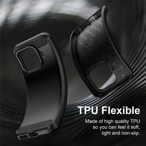 Xiaomi 17T Pro Fekete Techsuit Carbon Silicone tok - 6