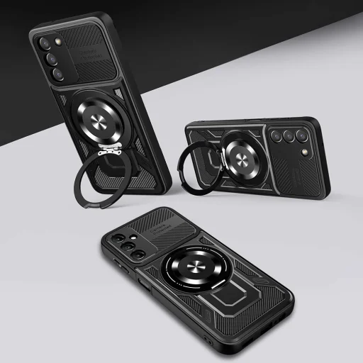 Samsung Galaxy A27 5G Fekete Techsuit - RuggedCam tok - 2