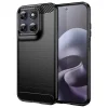 Motorola Moto G87 Fekete Techsuit - Carbon Silicone tok thumbnail