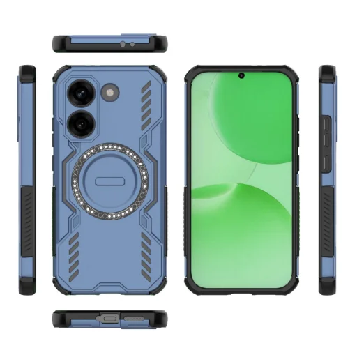 Xiaomi Poco X8 Pro modré puzdro Techsuit ArmorMag - 4