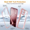 Oppo A6 Pro 4G Rózsaszín Techsuit - ColorVerse 360 Series + Kijelzővédő tok thumbnail