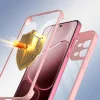Oppo A6 Pro 4G Rózsaszín Techsuit - ColorVerse 360 Series + Kijelzővédő tok thumbnail