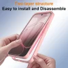 Oppo A6 Pro 4G Rózsaszín Techsuit - ColorVerse 360 Series + Kijelzővédő tok thumbnail